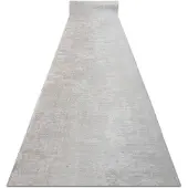 Rugsx Läufer Antirutsch LOTUS SMOOTH 52420 Melange beige ZUM WASCHEN 100cm 100x370 cm