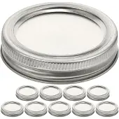 ABOOFAN 20Stk Robuste Einmachdeckel Silber Dicht Schließend Für Küchengebrauch