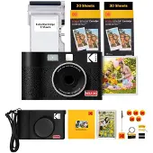 Kodak MINI SHOT 2 ERA BLACK 2.1X3.4 + 60SHEETS + ACCESIRY KIT