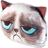 Hobby Hall Musterkissen mit Katzenmaskottchen-Aufdruck 30x45 cm