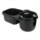 Torribaly Snackhalter für Kinderwagen, Becherhalter mit universellem Snackauffangbehälter und Dr