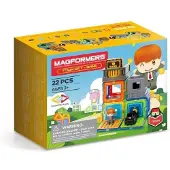 Magformers Town Bank Magnetischer Baukasten zum Bauen einer Bank 22 Teile