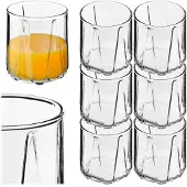 Kadax Glas für Getränke und Getränke 360ml 6 Stk