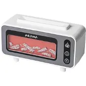 Semoic Kaminflammen-Luftbefeuchter 7-Farben-Aroma-Diffusor