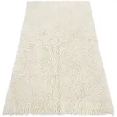 Rugsx Flokati WOLLE - Bettdecke, Plaid 130x150 cm