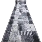 Rugsx Läufer Antirutsch ESSENZA grau 100 cm 100x150 cm
