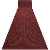 Rugsx Läufer- Türmatte rutschfest GIN 3086 Draußen, Drinnen Liverpool rot 100 cm 100x130 cm