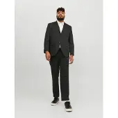 Jack & Jones Anzug "JPRFRANCO SUIT NOOS PLS" 2 tlg. slim fit aus Polyester, Viskose und Elasthan, Slim Fit Passform, pflegeleicht