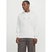 Jack & Jones Sweatshirt Bradley 12249342 Weiß Relaxed Fit