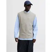 Jack & Jones Weste in Light Grey Melange | Gr.: S