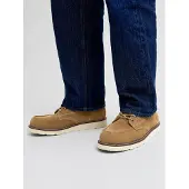 Jack & Jones 12277561_502_45, Stiefel, Braun, Mustard Gold, Rundzeh, Schnürverschluss, Gummi
