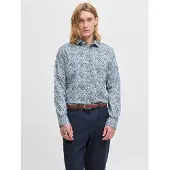 Jack & Jones Langarmhemd "JPRBLABLACKPOOL STRETCH AOP LS SHIRT SN"