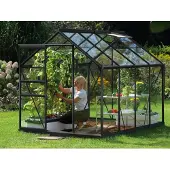 Pergart Vitavia Gewächshaus "Venus 5000" schwarz 5,0 m² 3 mm ESG