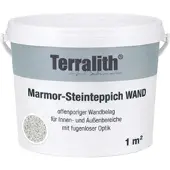 Terralith Edelsteinteppich Wand Rosenquarz Bianco für 1 m2