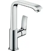 Hansgrohe Metris Waschtischmischer 230 Schwenkauslauf Chrom push-open