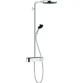 Hansgrohe Set Pulsify S Showerpipe 260 mit Kopfbrause, Handbrause & ShowerTablet, 1 Stk.