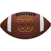 Wilson GST OFFICIAL COMPOSITE Football, YOUTH Braun, 360 g