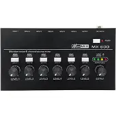 Jojomino MX600 Ultra-Low-Noise 6-Kanal Line-Mixer Stereo/Single-Track-Umschalter Mikrofon-Vorverstärker