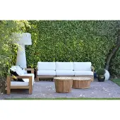 Jan Kurtz -ARKI-Loungemodul-recyceltes Teak