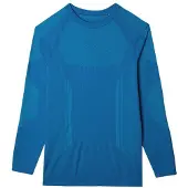 4F Koszulka termoaktywna męska M165 niebieska 4FWAW24USEAM165 33S L/XL