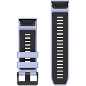 Garmin Quickfit-armbänder blueberry/schwarz 26 mm