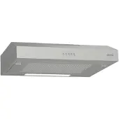 Gorenje WHU629ES/S Kaminhaube, 200 m³/h, Abluft/Umluft, E, B, C, 64 dB