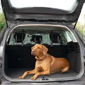 Famanu Hunde-Gitter Kopfstütze - Sicherer Transport für Hunde