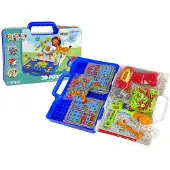 Leantoys 3D-Puzzle Set DIY Schraubendreher Aktenkoffer