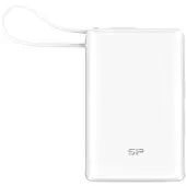 Silicon Power SP10KMAPBKCP101W, 10000 mAh, Lithium-Ion (Li-Ion), Power Delivery, Weiß