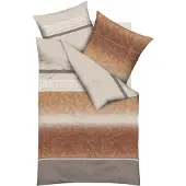 Kaeppel Mako-Satin Bettwäsche Sweet Home Adonia 100% Baumwolle Reißverschluss Bettbezug Kissenbezug Bettgarnitur Bettwäsche-Set 135x200 + 80x80 cm