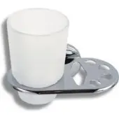 Novaservis Metalia 1 - Zahnbürsten- und Becherhalter, chrom/glas 6149,0