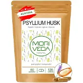 MoriVeda Psyllium Husk Kapseln 120 St