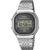 Casio A140WE-8AEF Uhr in Unisexgröße Edgy Collection Grau