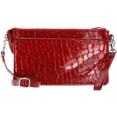 Golden Head Leder Handgelenktasche Umhängetasche Cayenne RFID Protect Mini-Tasche 8216 Kirsche rot