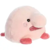 Aurora Plüschtier Bart Blobfish, weicher Plüsch, 13 cm, Rosa, Palm Pals