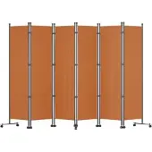 OEM Opvouwbare Scheidingswand - 6 Paneelen - 308x185cm - Thuiskantoor