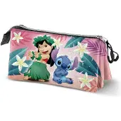 KARACTERMANIA Lilo & Stitch Triple-Federmäppchen Dance
