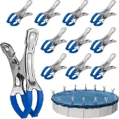 OEM Schwimmbeckenklammern - RVS 10x11cm, hohe Spannung, für Oberflächenbecken