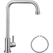 OEM Kaltwasserhahn Edelstahl 360° drehbar, Küche, Gastetoilette, Garten