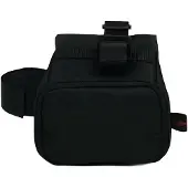 Haberland Sattelstütztasche "Schlosskette"Schwarz, Schnallen