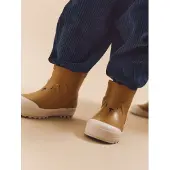 Liewood Gummistiefel Jesse Bear Thermo Rainboot Kinder Golden Caramel-Schuhgröße 28
