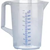 Waca Messkanne Ø 14 cm transparent