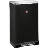 Wesco Tret-Abfallsammler "Big Double Boy" 36000 ml schwarz matt