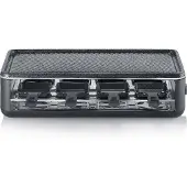 Severin RG 2365, 8 Person(en), Kunststoff, Schwarz, Rechteckig, Drehregler, 1,95 m