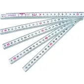 Sola Gliedermassstab Kunststoff HK 2/10,, 2 m lang, Gliederanzahl: 10