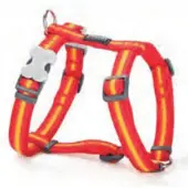 Red Dingo Style Spanish Flag Hundegeschirr
