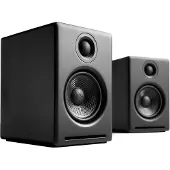 Audioengine Powered Desktop Speakers A2+BT Wireless Satin Black (Pair)