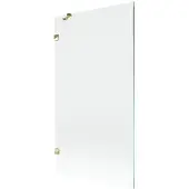 Mexen Lunar Duschabtrennung 1-flügelig 100 x 150 cm, transparent, gold - 897-100-000-50-00