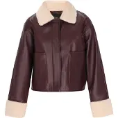 Faina Jacke Frauen Burgund