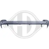 Diederichs 2272156 Stoßstange hinten für VW TRANSPORTER T5 Bus (7HB, 7HJ, 7EB, 7EJ) 2003-2012